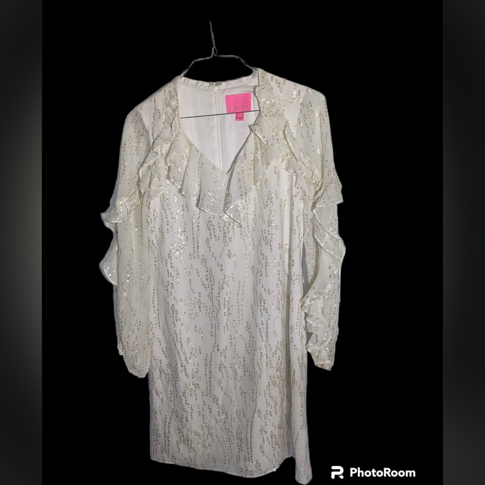 Lilly Pulitzer belle silk dress